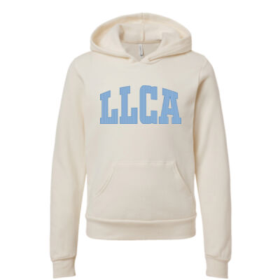 LLCA Striped  - Youth Sponge Fleece Hoodie Thumbnail