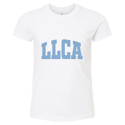 LLCA Striped  - Youth CVC Unisex Jersey Tee Thumbnail