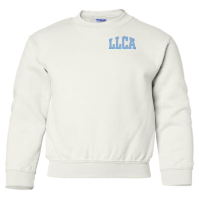 LLCA Striped  - Heavy Blend Youth Crewneck Sweatshirt Thumbnail