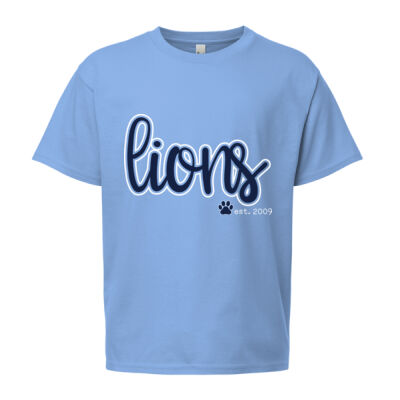 Cursive Lions  - Softstyle® Youth T-Shirt Thumbnail
