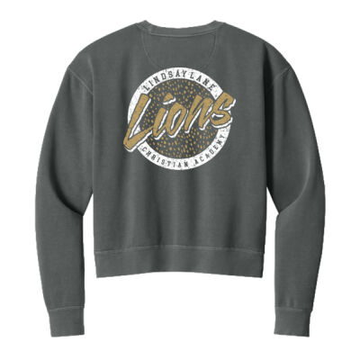 Old Row Lions  - Women's Mid Length Crewneck Sweatshirt Thumbnail
