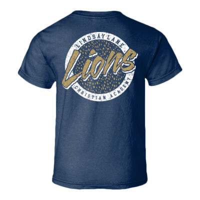 Old Row Lions  - Youth Garment Dyed Ringspun T-Shirt Thumbnail