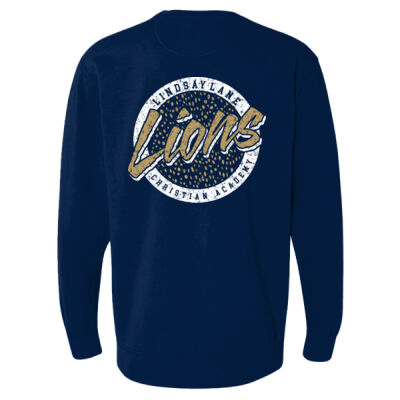 Old Row Lions  - Garment Dyed Ringspun Crewneck Sweatshirt Thumbnail