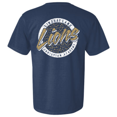Old Row Lions  - Garment Dyed Heavyweight Ringspun Short Sleeve Shirt Thumbnail