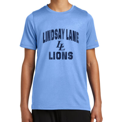 Destressed Lindsay Lane  - Youth Swoosh Sleeve rLegend Tee Thumbnail