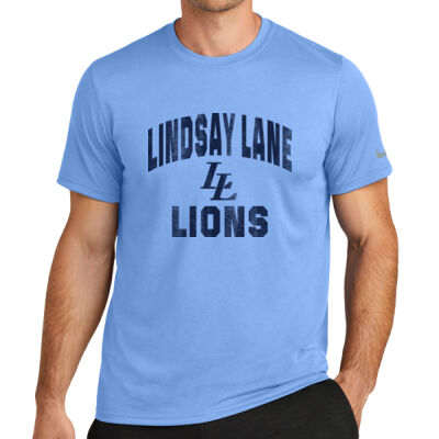 Destressed Lindsay Lane  - Swoosh Sleeve rLegend Tee Thumbnail