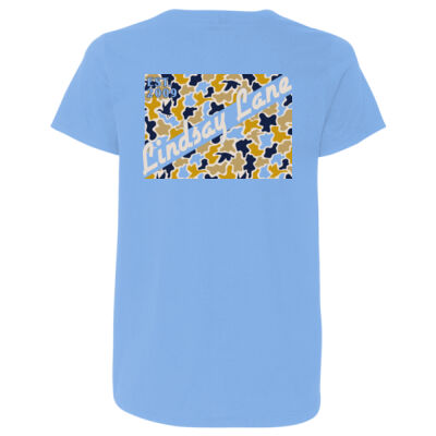 Camo Lindsay Lane  - Women's 6 oz. Heavyweight Tee Thumbnail