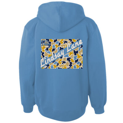 Camo Lindsay Lane  - Youth Performance Fleece Hooded Sweatshirt Thumbnail
