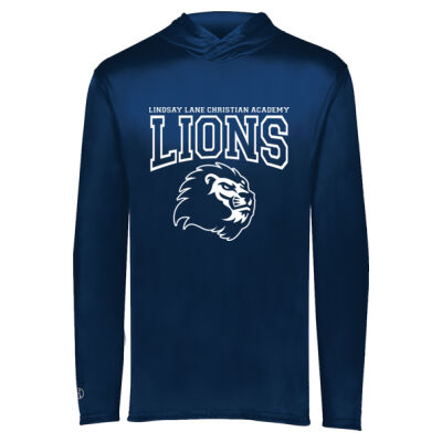 Lion Head  - Youth Momentum Hooded Long Sleeve T-Shirt Thumbnail