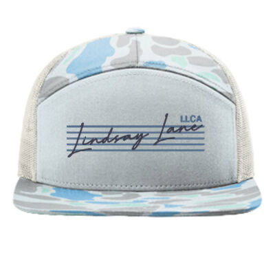Lindsay Lane w/ Lines - Printed 7 Panel Trucker Thumbnail