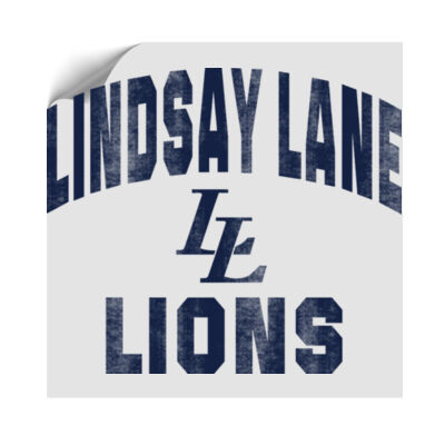 Destressed Lindsay Lane  - Handheld UV DTF Sticker -  Cup/Phone Size Thumbnail